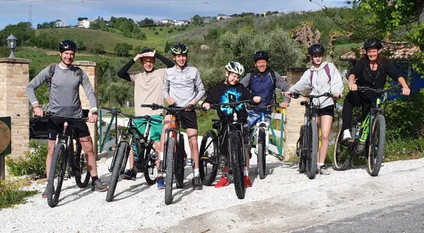 Mountainbikes huren Camping44, Loro Piceno agriturismo camping